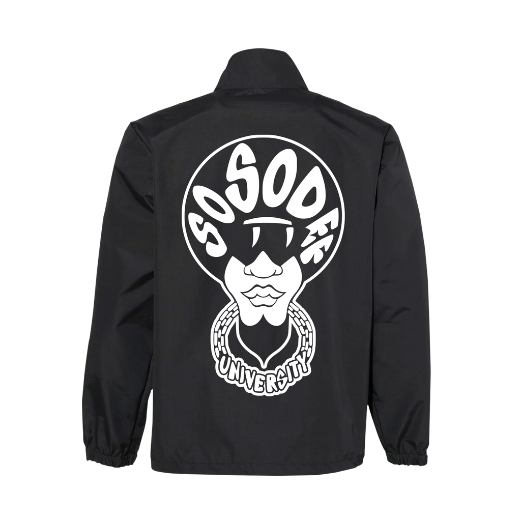 SO SO Def Inc. Windbreaker