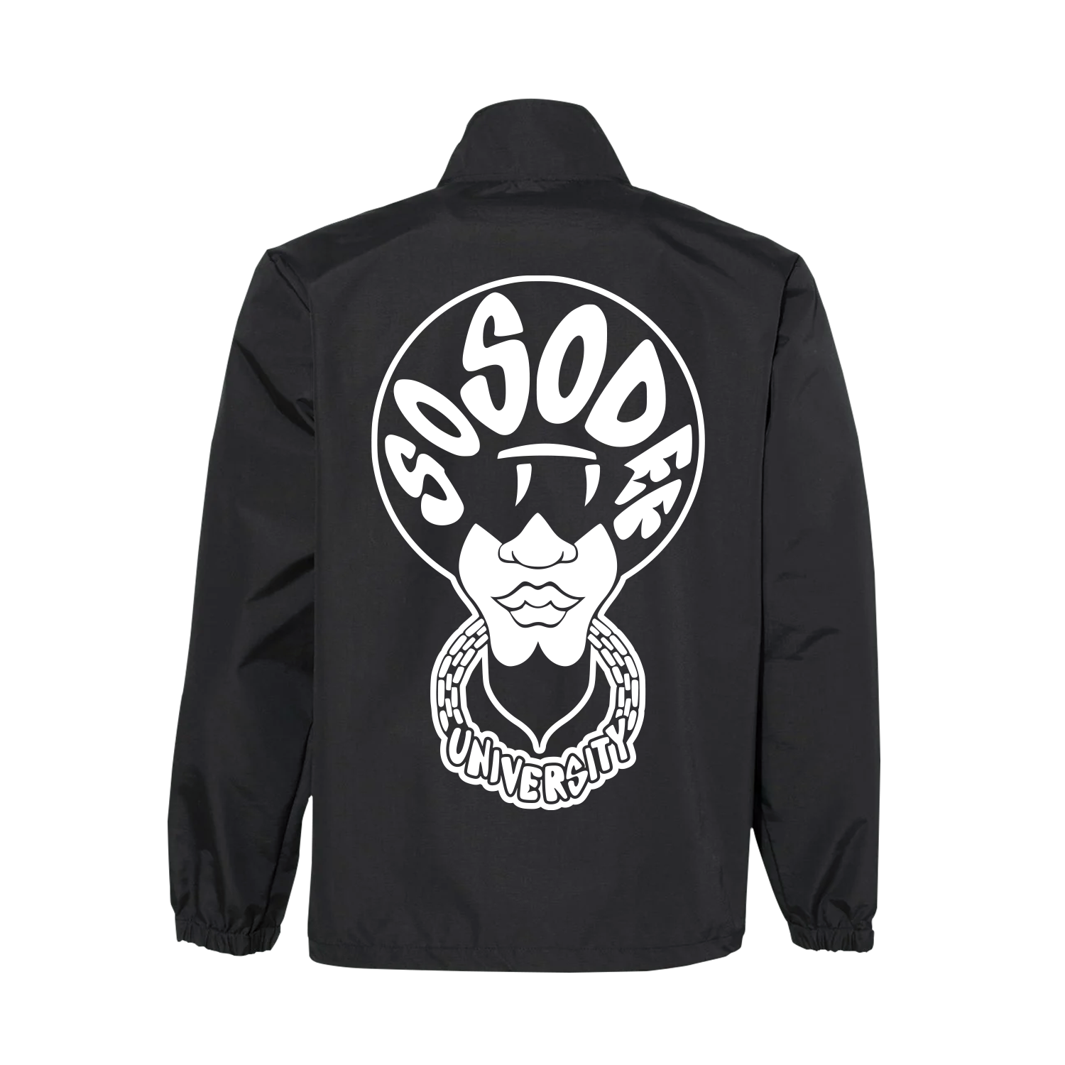 SO SO Def Inc. Windbreaker