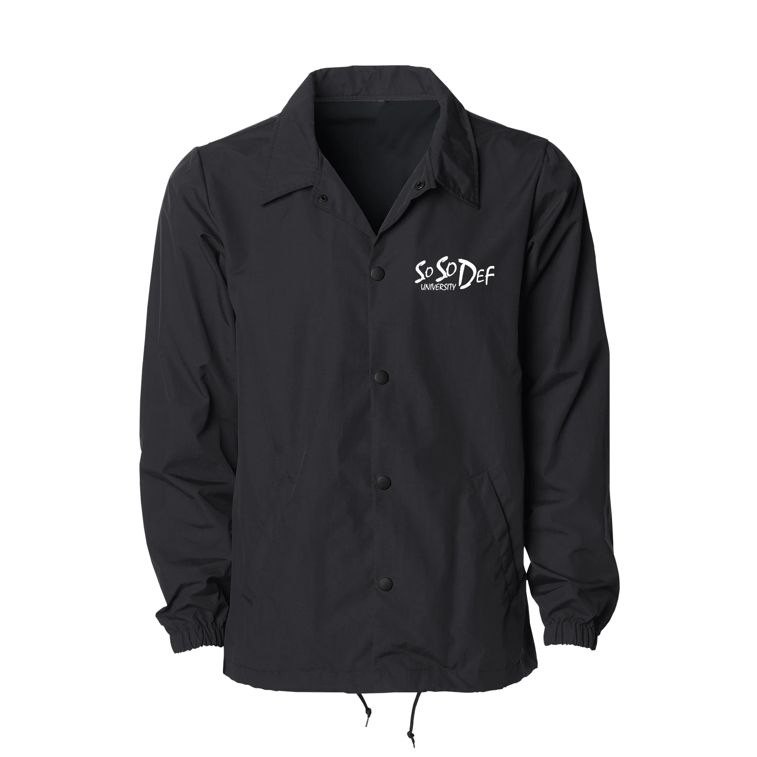 SO SO Def Inc. Windbreaker