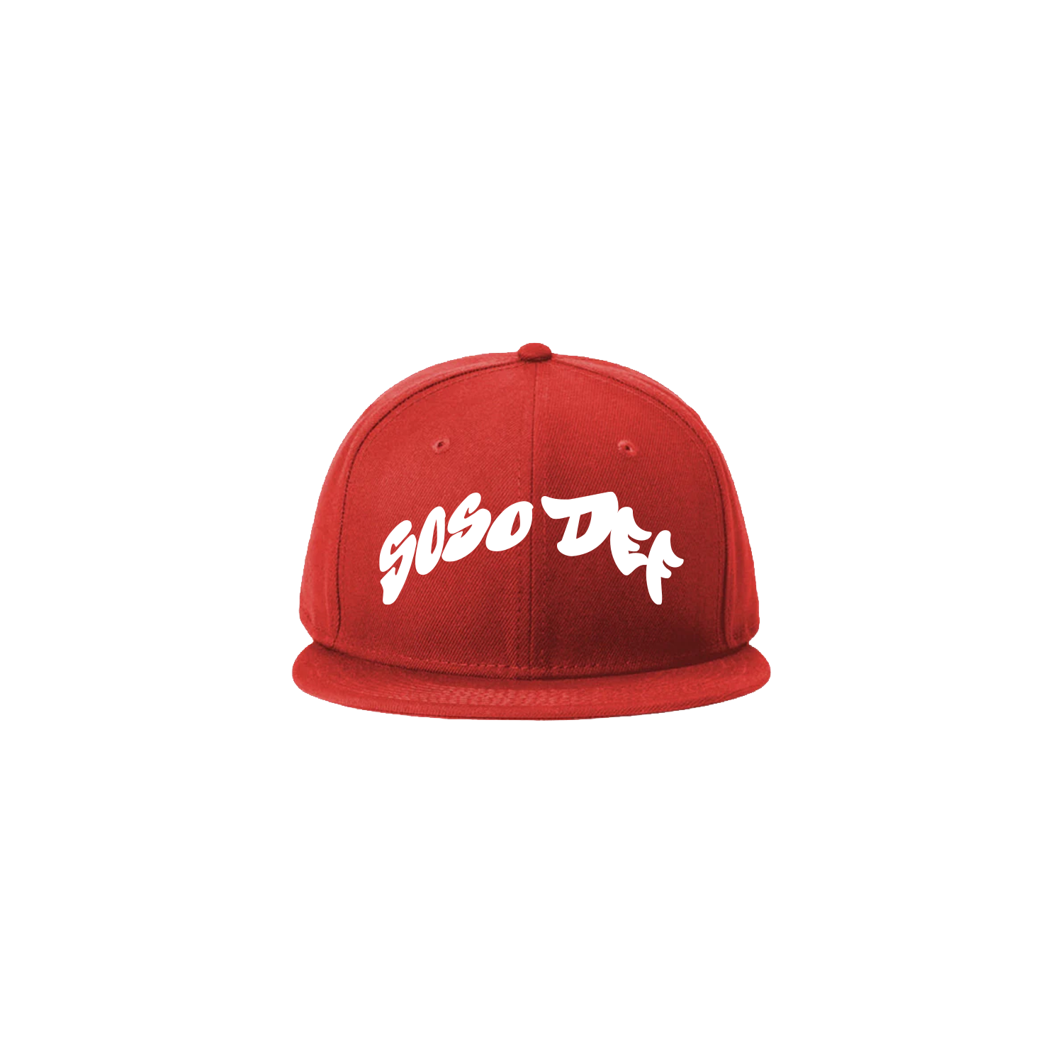 So So Def Recordings Red Embroidered Hat