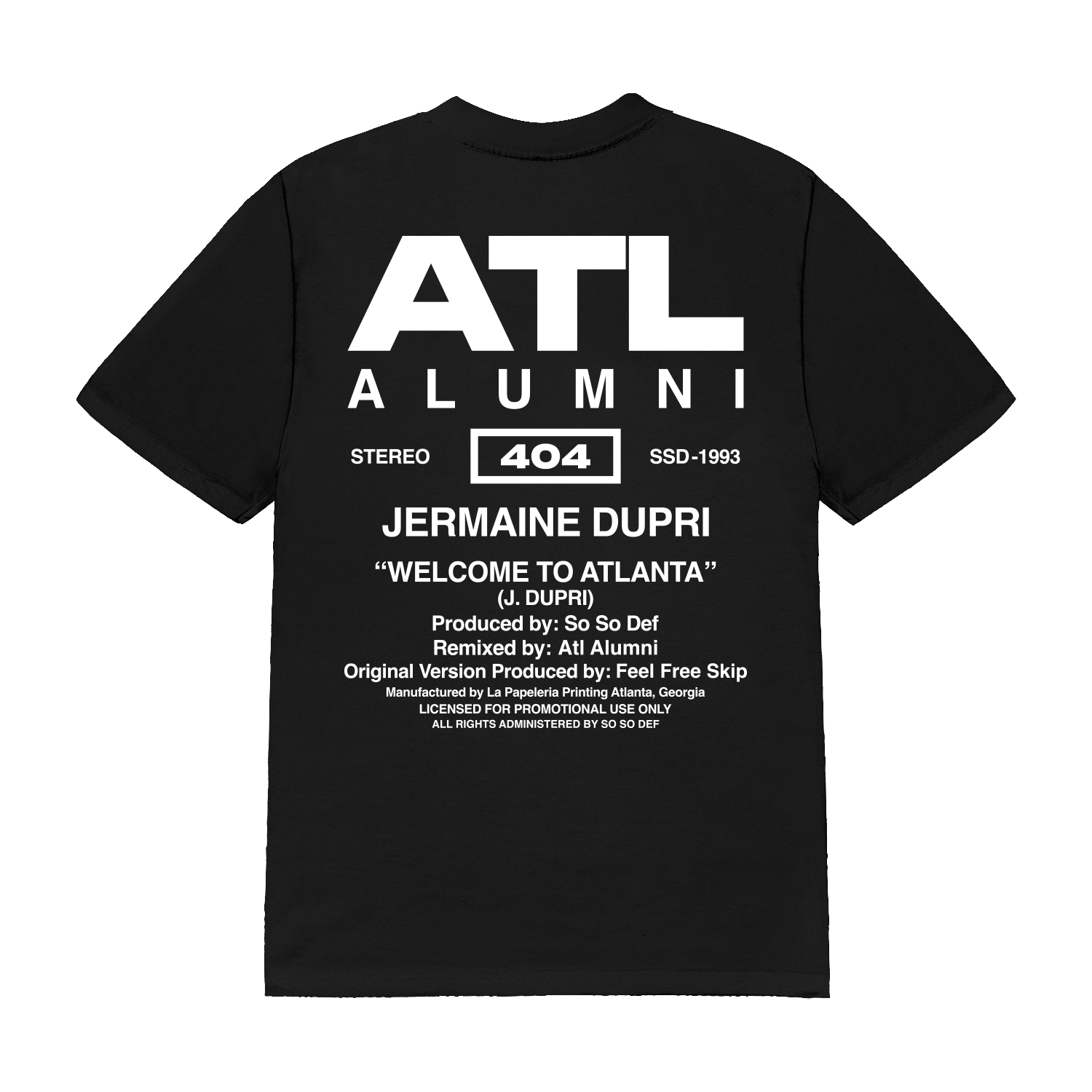 SO SO Def Inc. ATL Alumni Tee